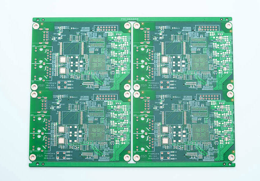 绿色电路板,绿油线路板,哑光绿PCB