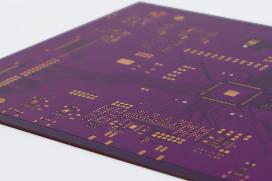 紫色电路板,紫油线路板,紫色油墨PCB